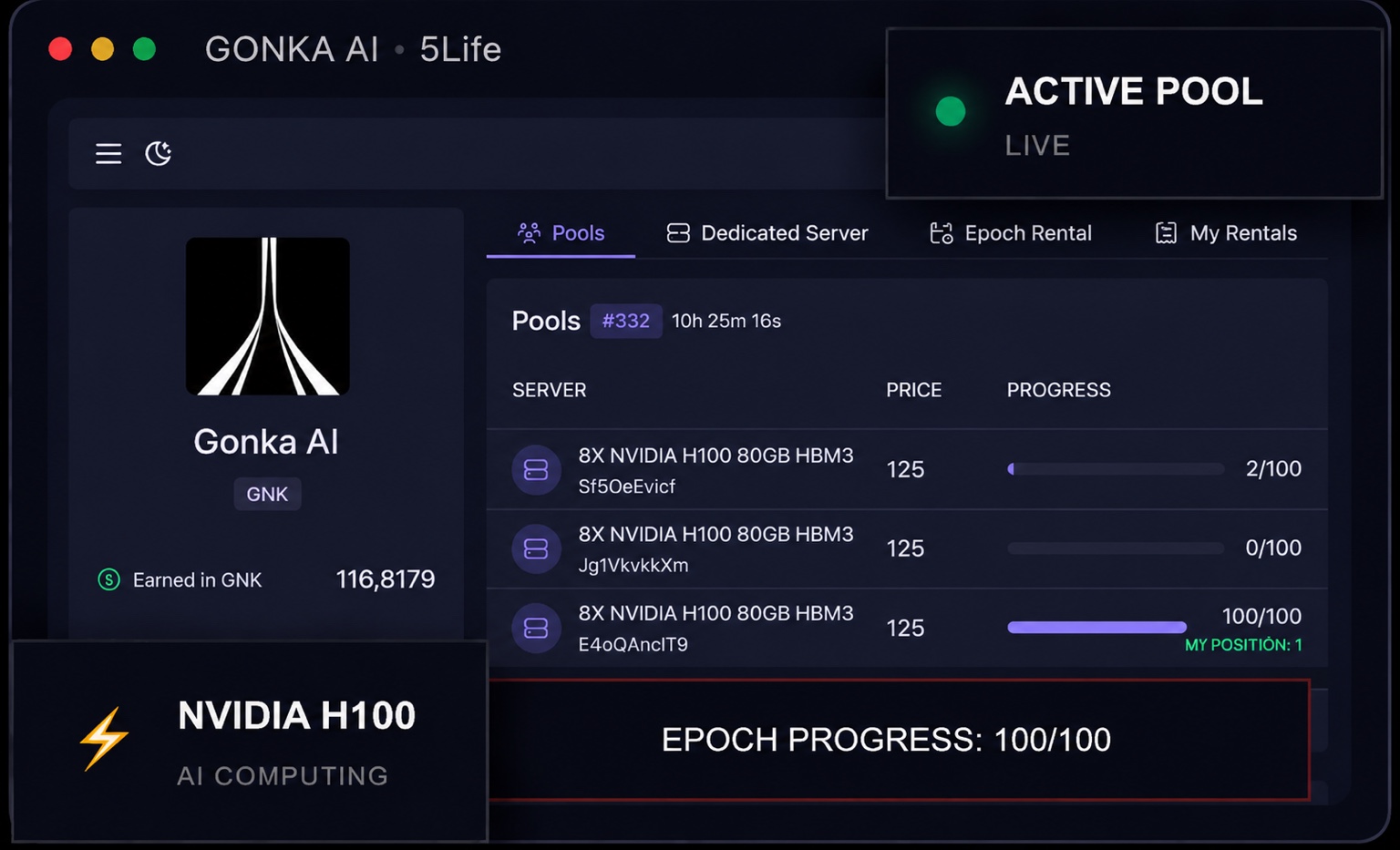 GONKA AI platform
